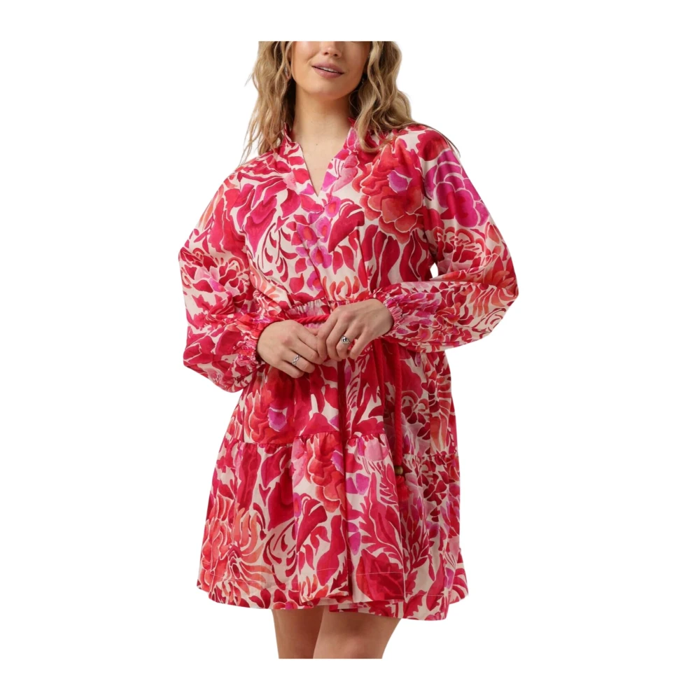 Dea Kudibal Roze Midi Jurk Vania Pink Dames