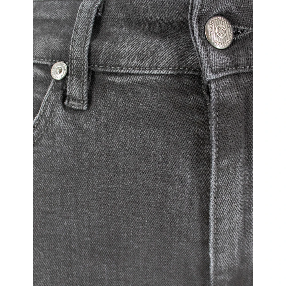 Antonelli Firenze Wijde Pijp Vintage Wassing Jeans Black Dames