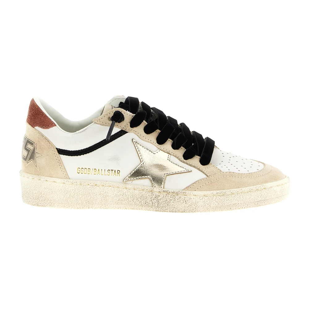 Golden Goose Women's Multicolor Sneakers, 7 Uk, Ball Star Trainers