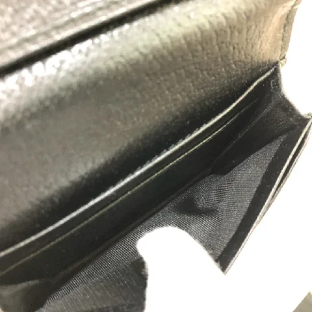 Gucci Vintage Pre-owned Leather home-office Black Dames
