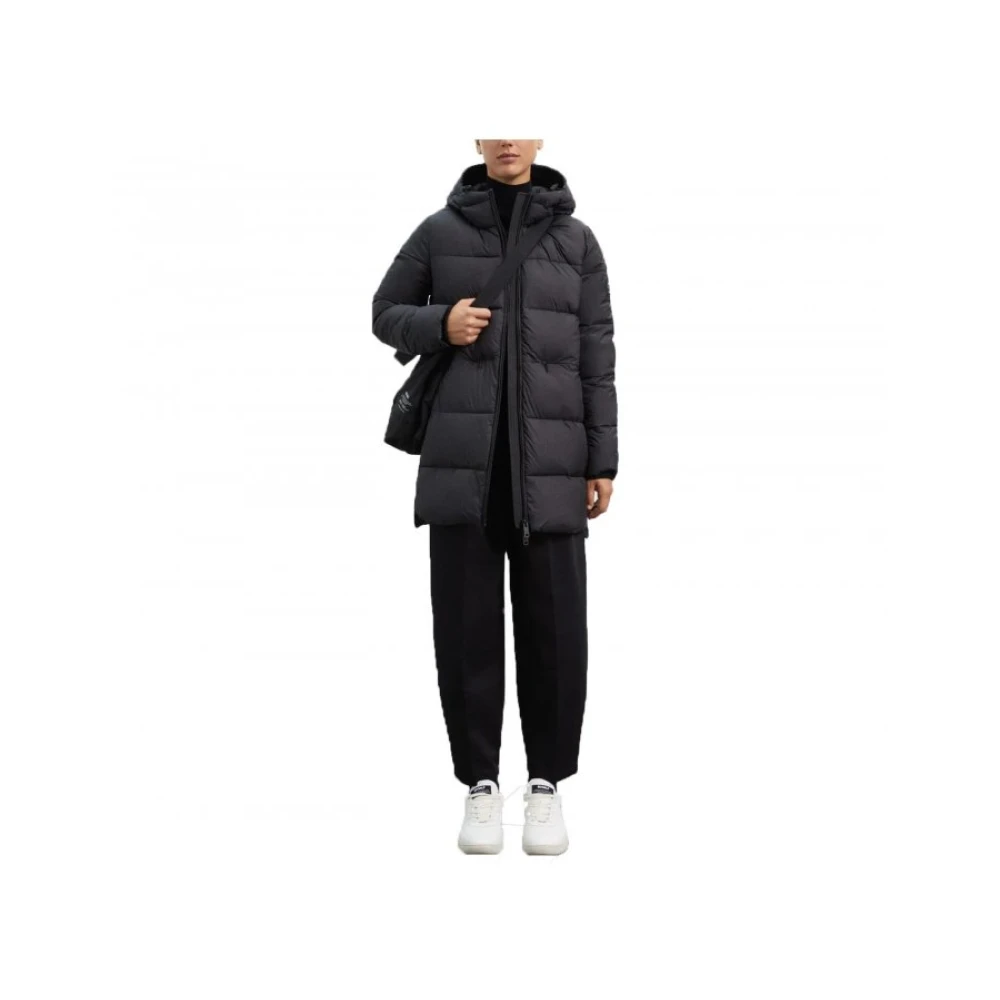 Ecoalf Marangualf Jas Zwart Black Dames
