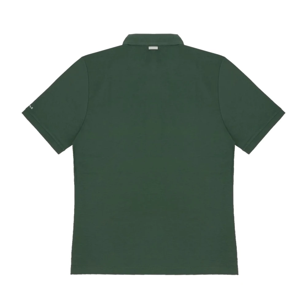 People of Shibuya Polo Korte Mouw Green Heren