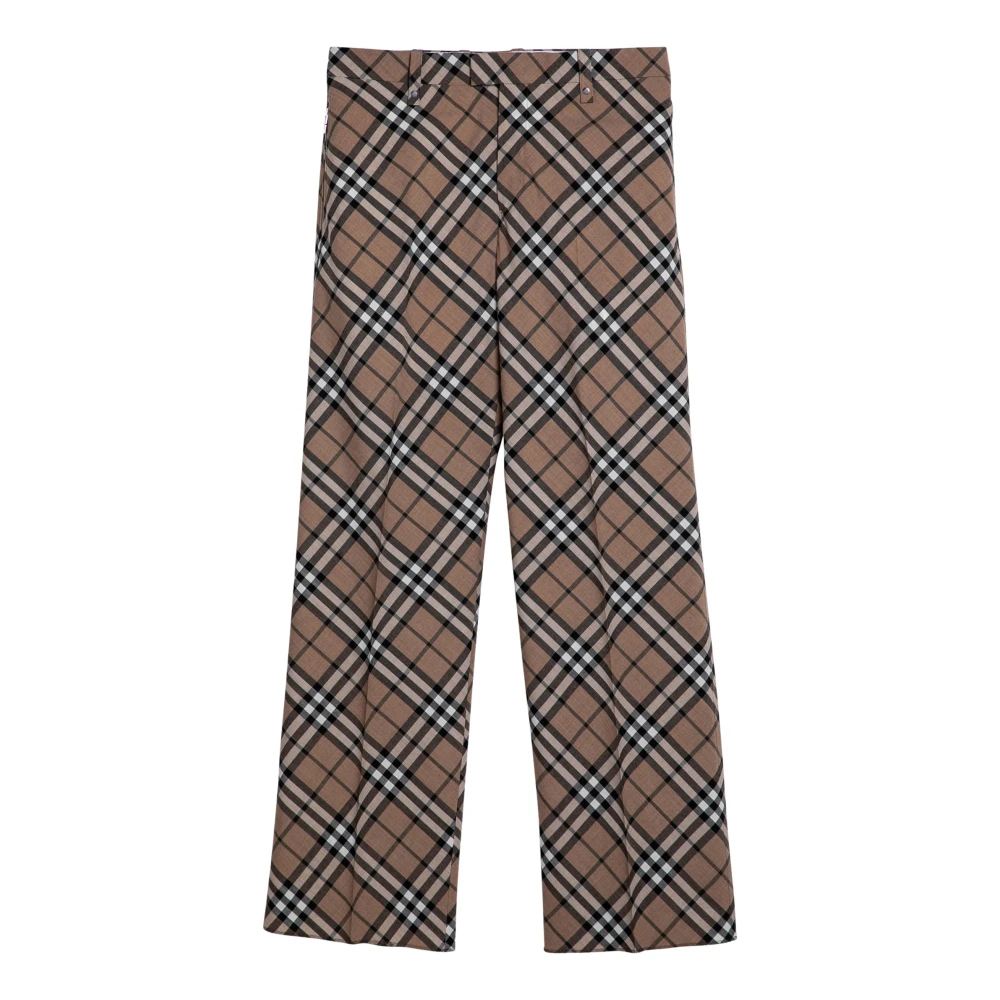 Burberry Regular Fit Broek Multicolor Heren