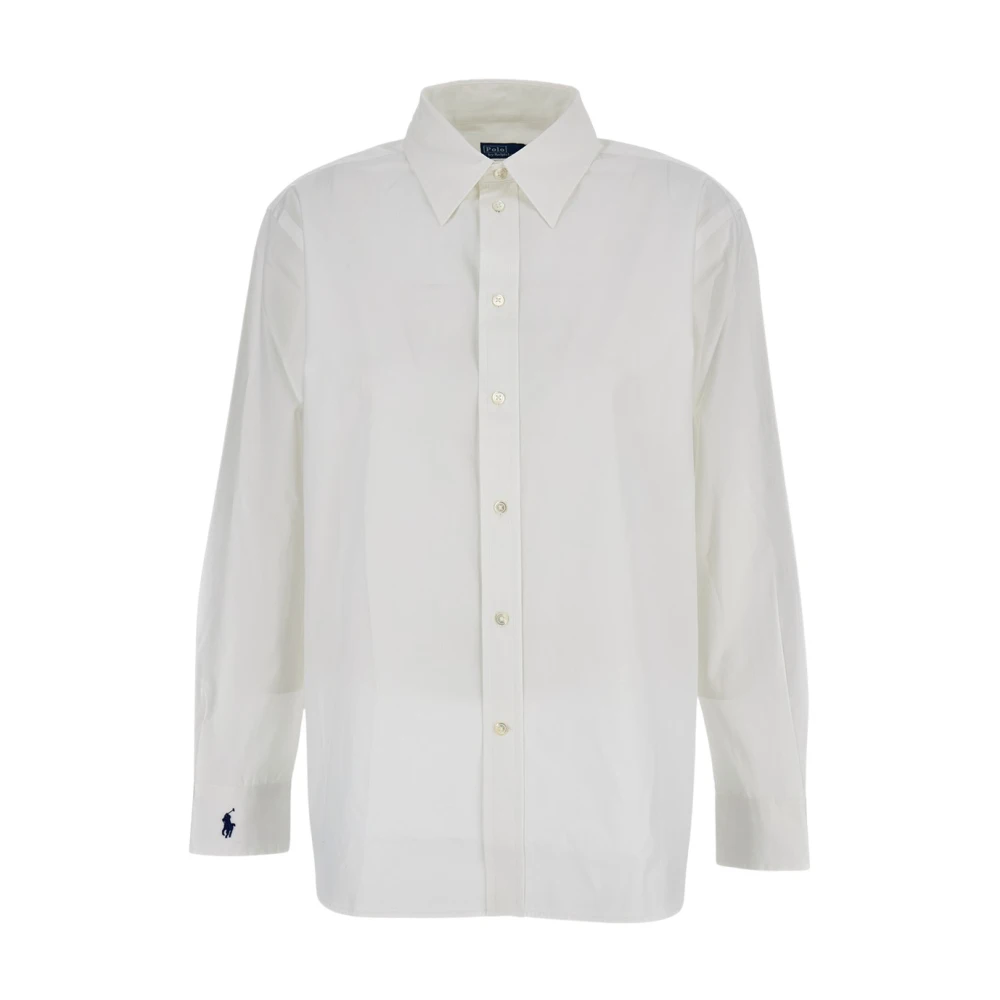 Polo Ralph Lauren Women's White Point Collar Shirt