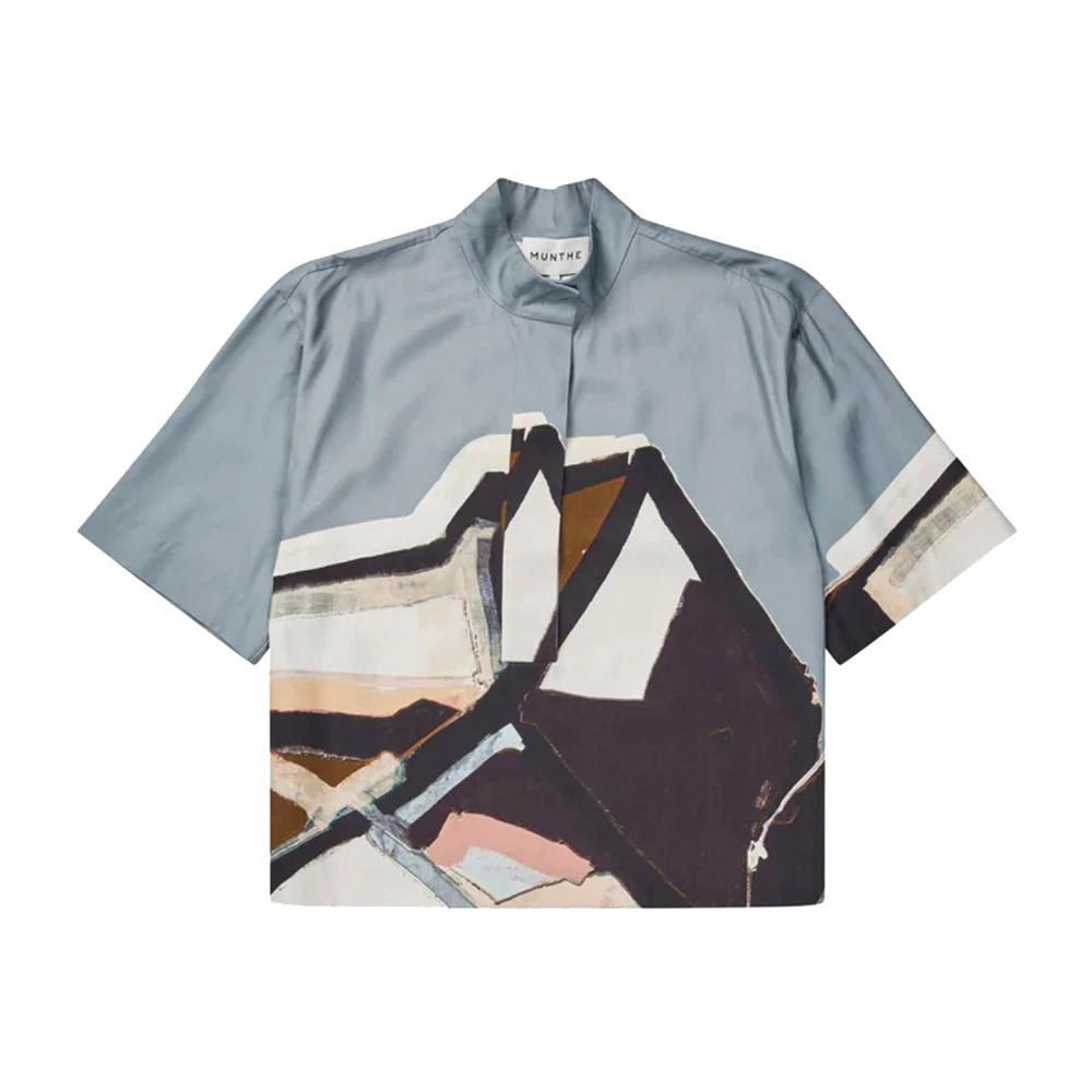 Munthe Women's Multicolor Blouses, L, Blouses