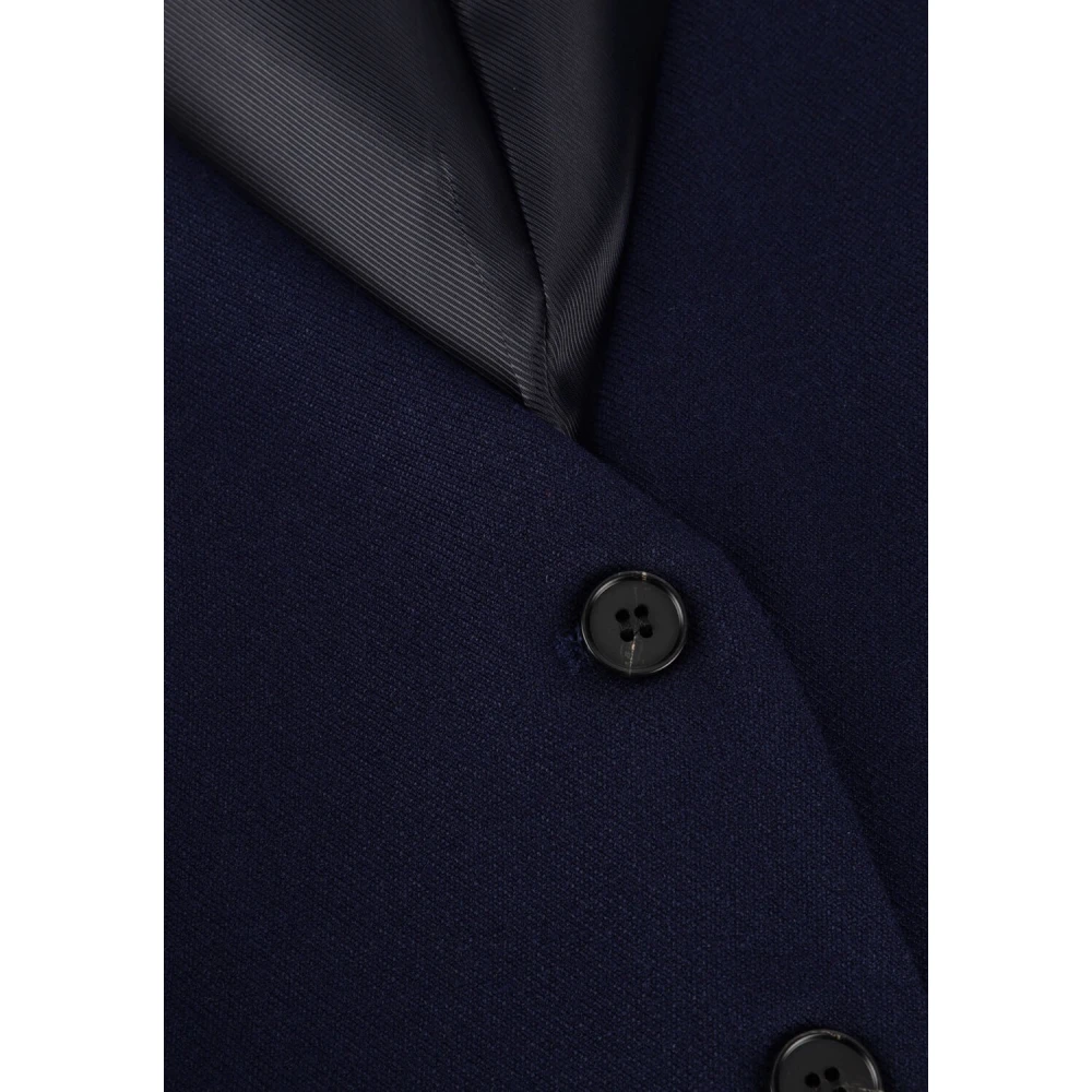 Notre-v Donkerblauwe Elegante Gilet Blue Dames