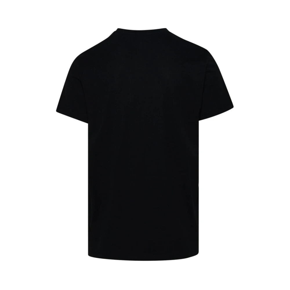 Balmain Flock T-shirt Black Heren