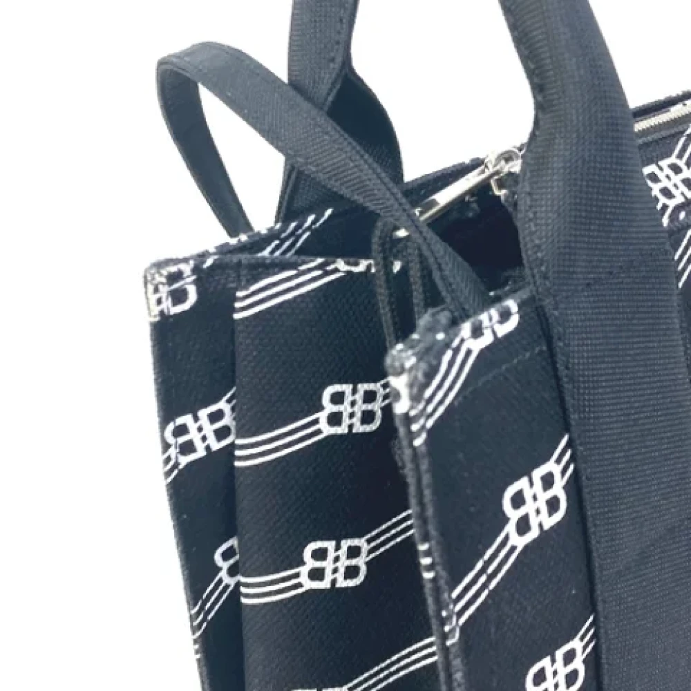 Balenciaga Vintage Pre-owned Fabric balenciaga-bags Black Dames