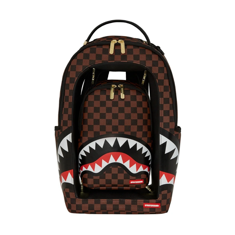Sprayground Unisex Sharks In A Hole Backpack