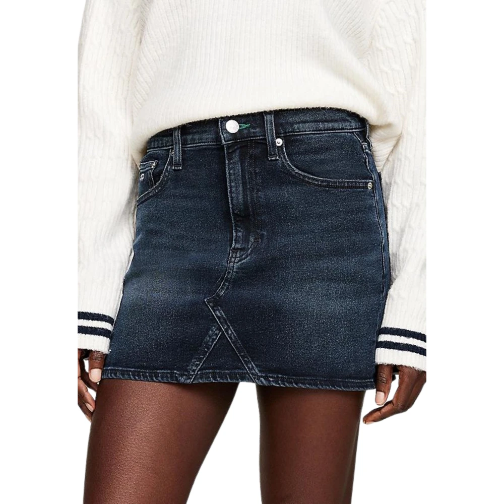 Tommy Hilfiger Denim Rokken voor Vrouwen Blue Dames