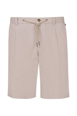 shorts-en-lin-homme-gris-beige