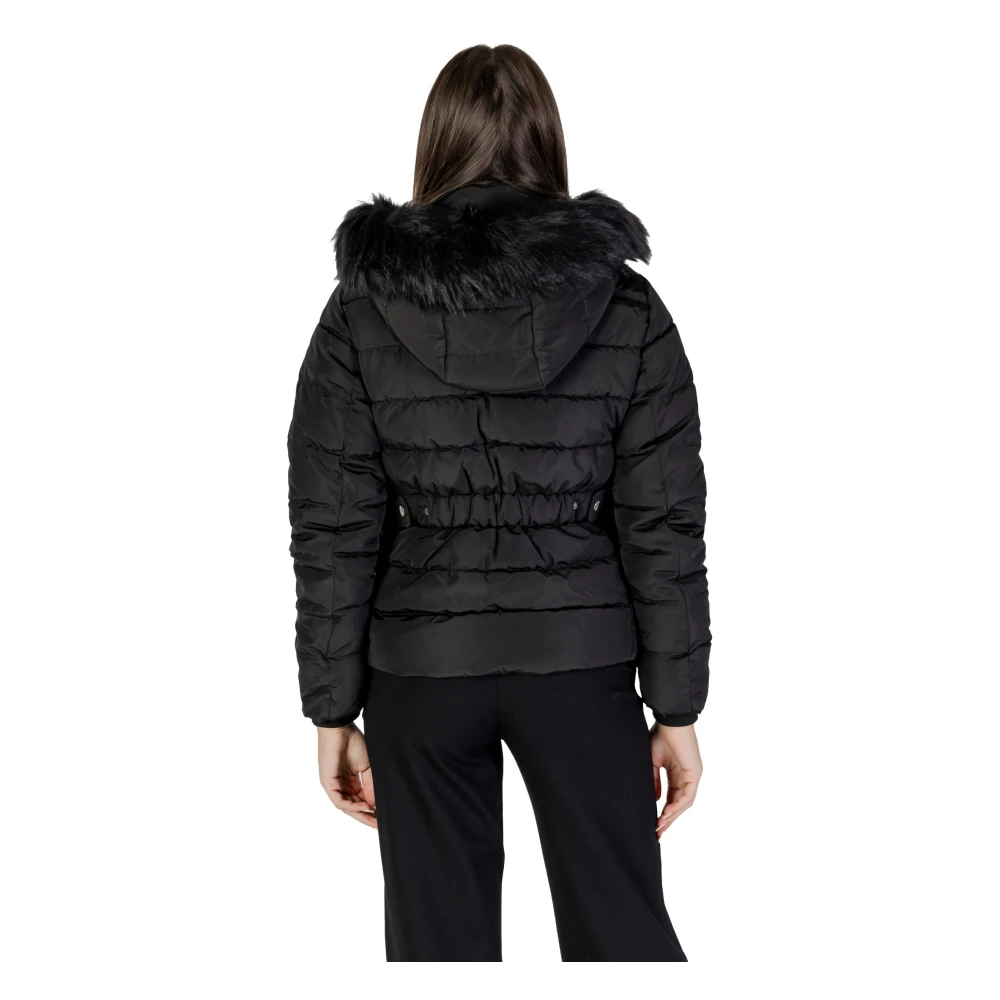 Only Bont Gevoerde Jas Vrouwen Black Dames