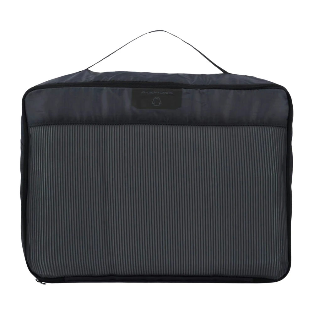 Piquadro Unisex Grijs Tassen One Size, Organizer Pouch, M Size