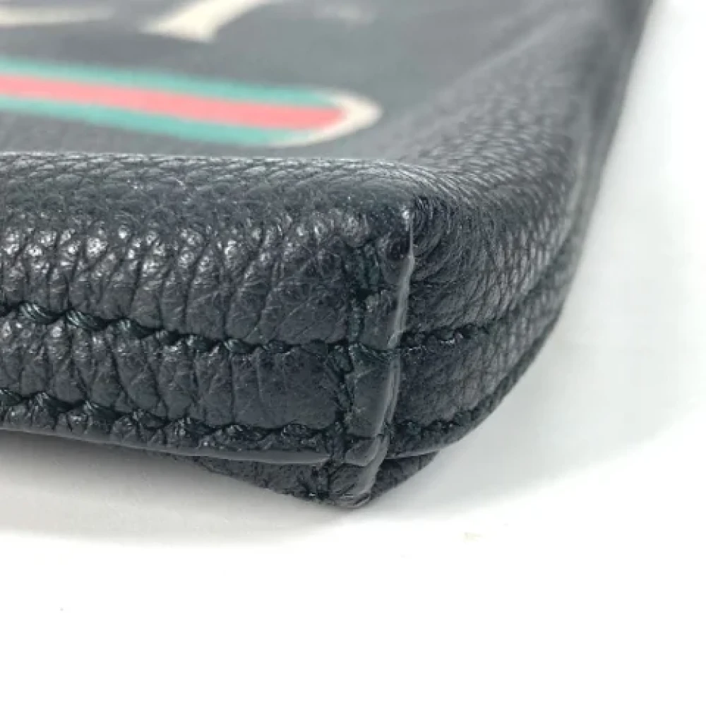 Gucci Vintage Pre-owned Canvas gucci-bags Black Heren