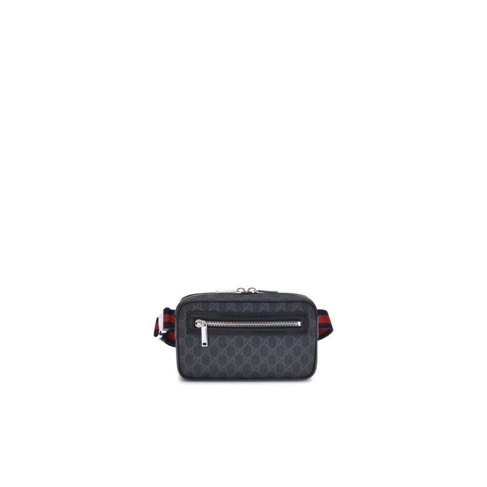 [GUCCI] ミクロシマミジウム★送料関税込 Gucci Black Canvas Web Stripe Backpack | myGemma | JP | Item