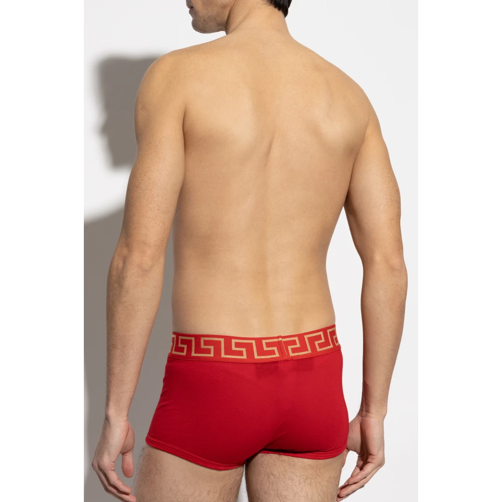 Versace Katoenen boxershorts Red Heren