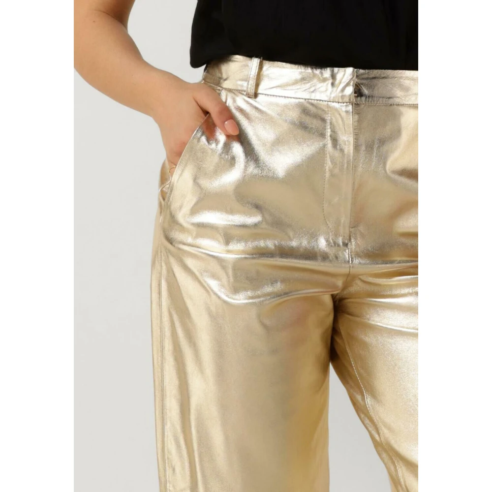 Ibana Metallic Perfecta Broek Yellow Dames