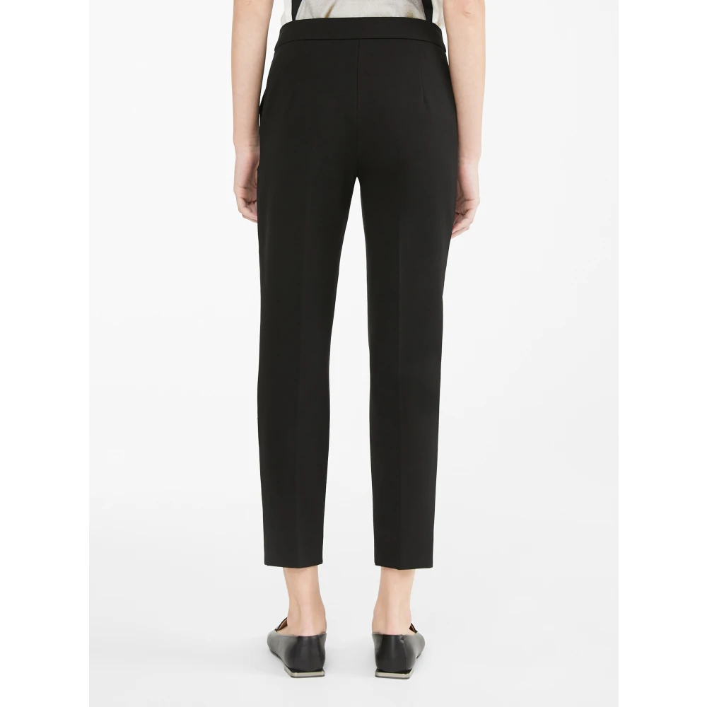 Max Mara Zwarte Pledge Elegant Modejurk Black Dames