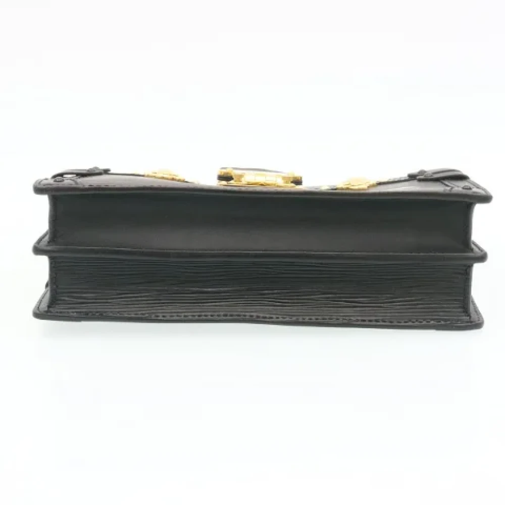 Louis Vuitton Vintage Pre-owned Leather louis-vuitton-bags Black Dames