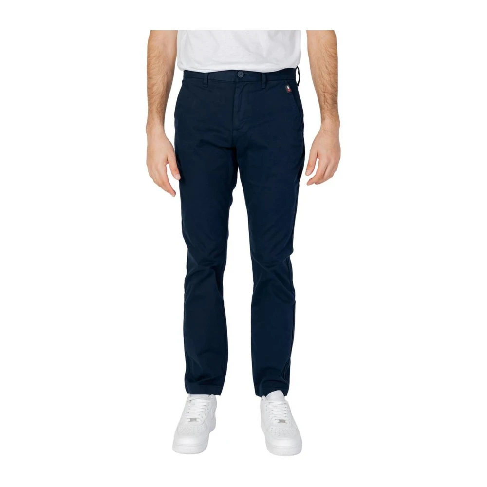 Tommy Jeans Tapered katoenen broek Lente Zomer collectie Blue Heren