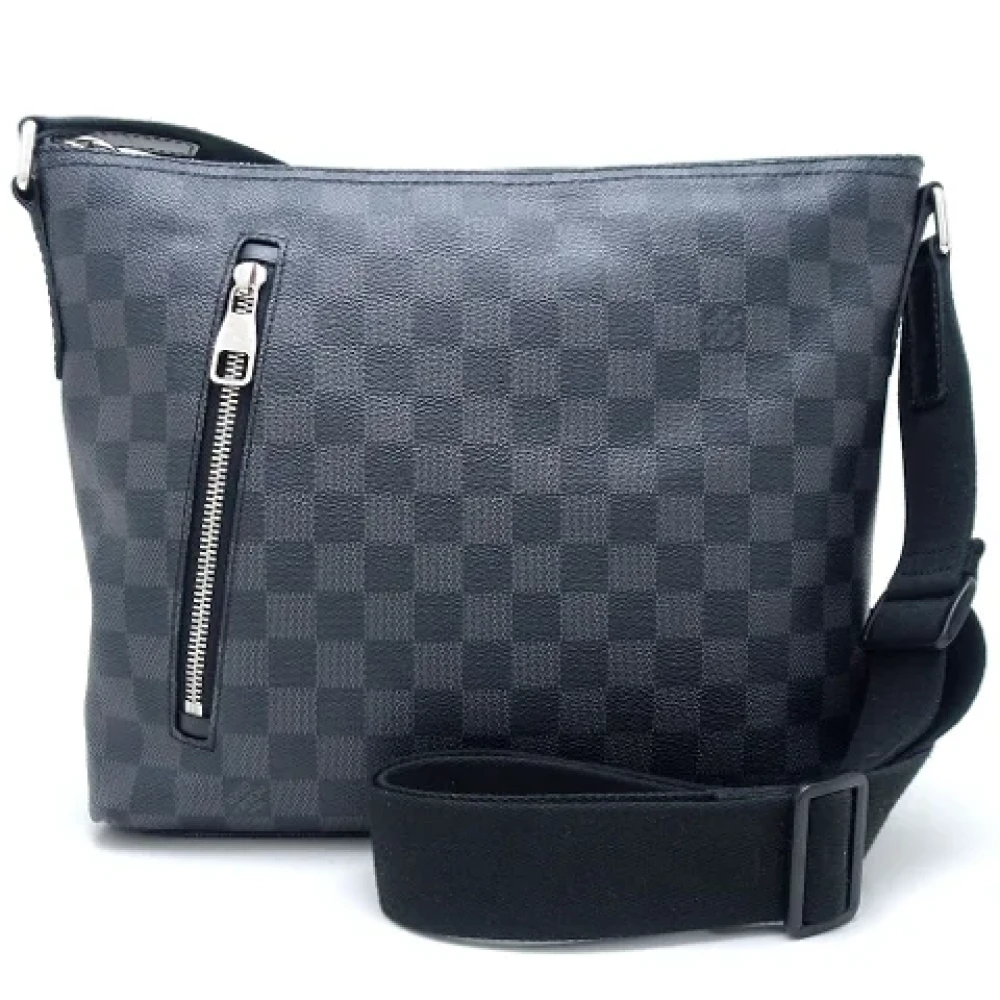 Louis Vuitton Vintage Pre-owned Canvas louis-vuitton-bags Gray Dames