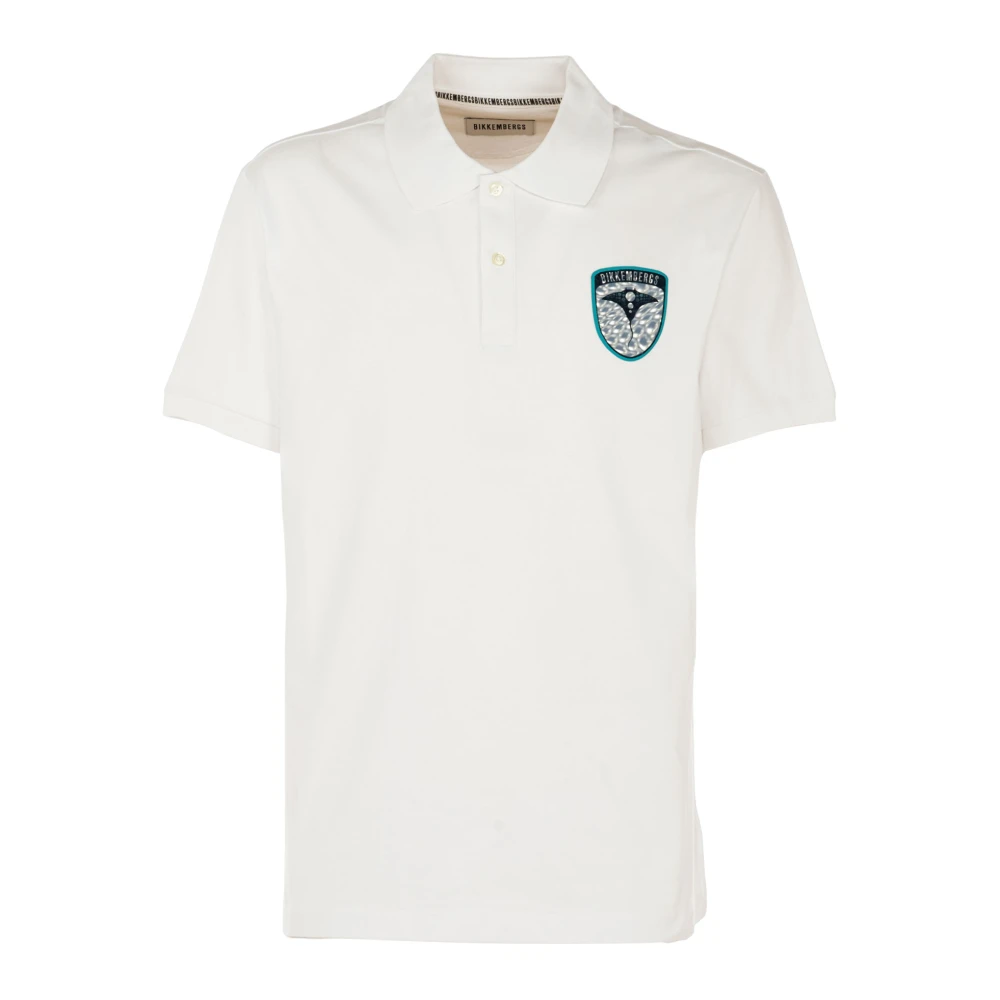 Bikkembergs Polo met korte mouwen White Heren