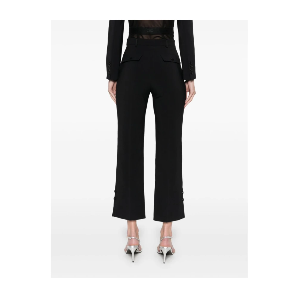 Elisabetta Franchi Nero Broek voor Vrouwen Black Dames