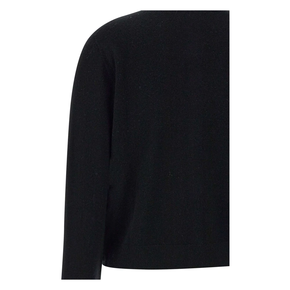 Kaos Zwart Wollen Sweater Set Black Dames