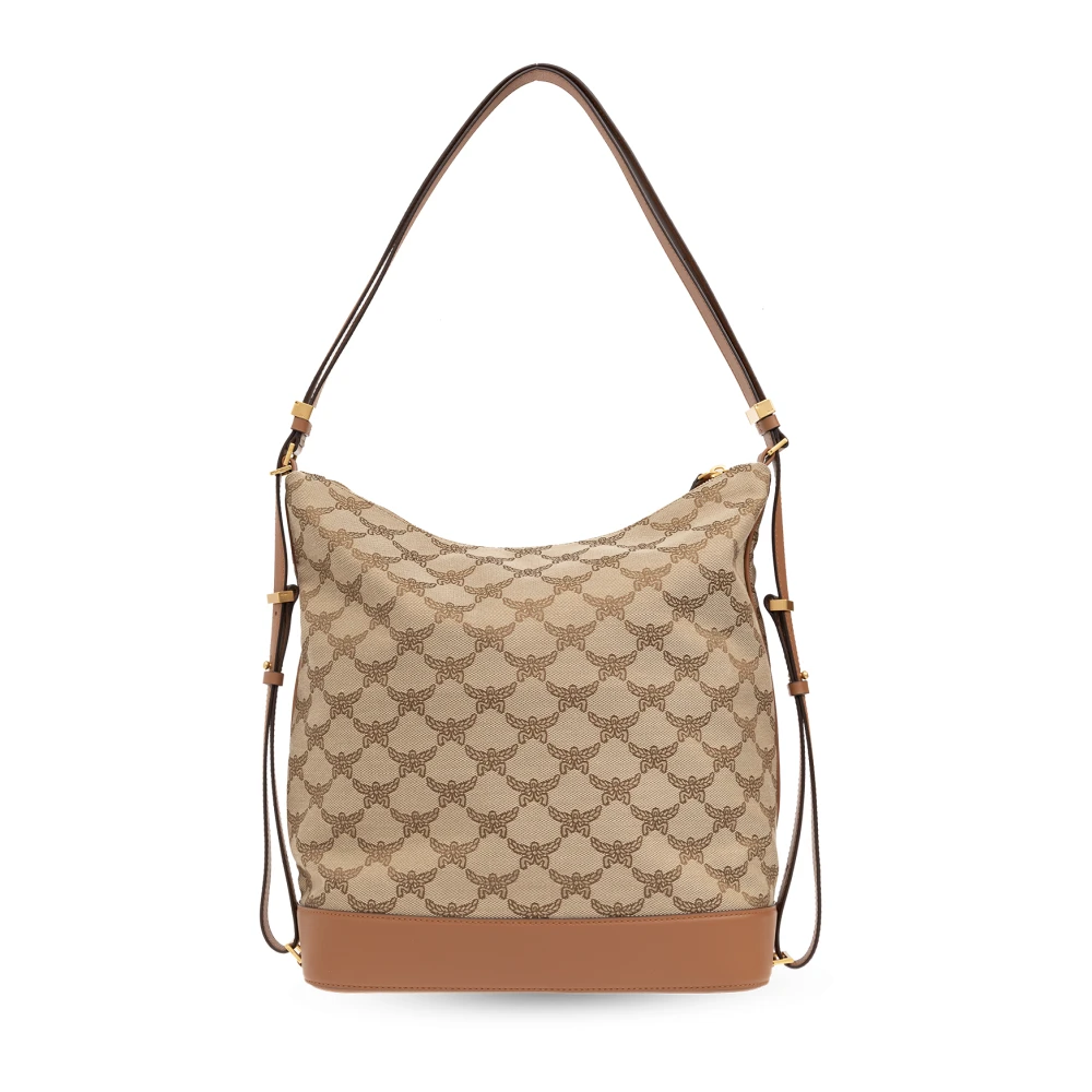 MCM Himmel schoudertas Beige Dames