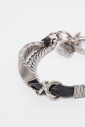 silver-leather-bracelet-oval-clasp