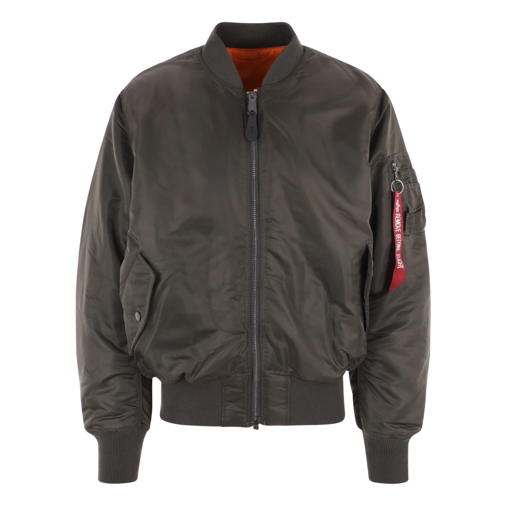 Alpha Industries Ma-1 Heritage Bomber Jacket - Jackets Green S - Immagine 4