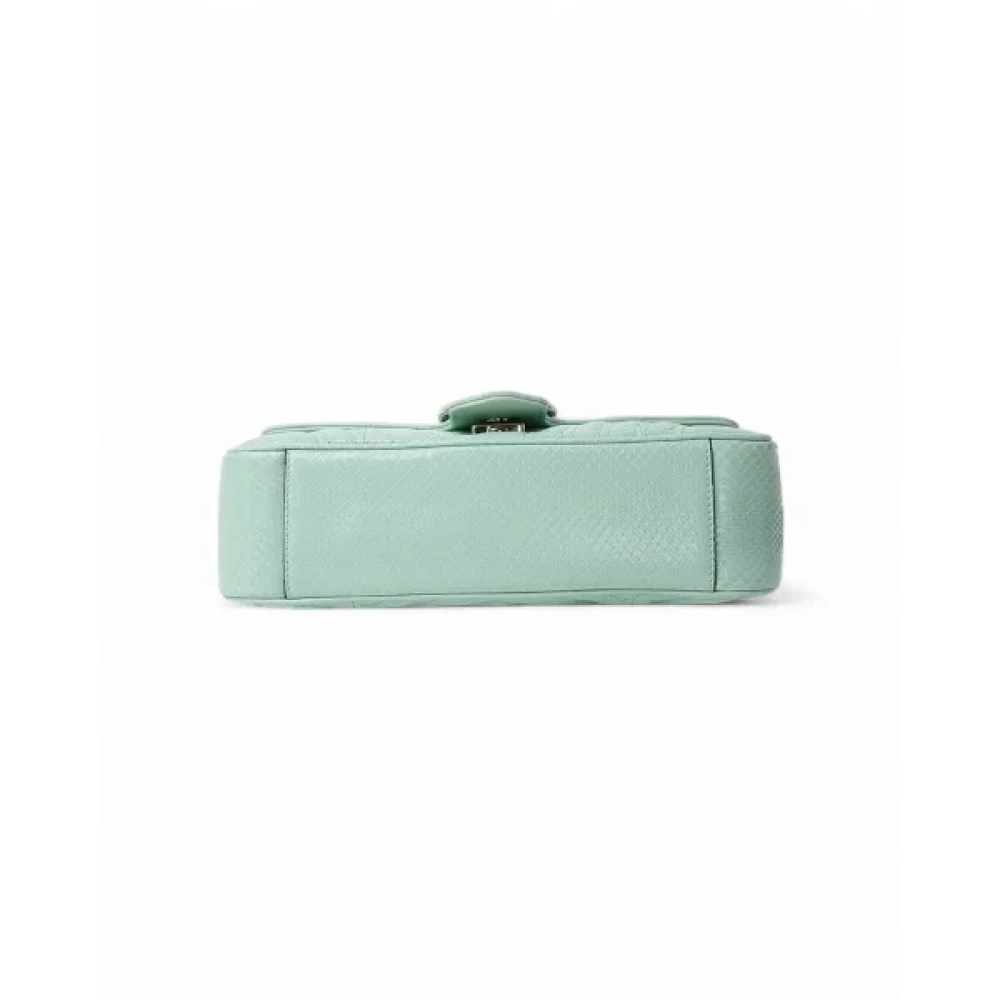 Gucci Vintage Pre-owned Fabric gucci-bags Blue Dames