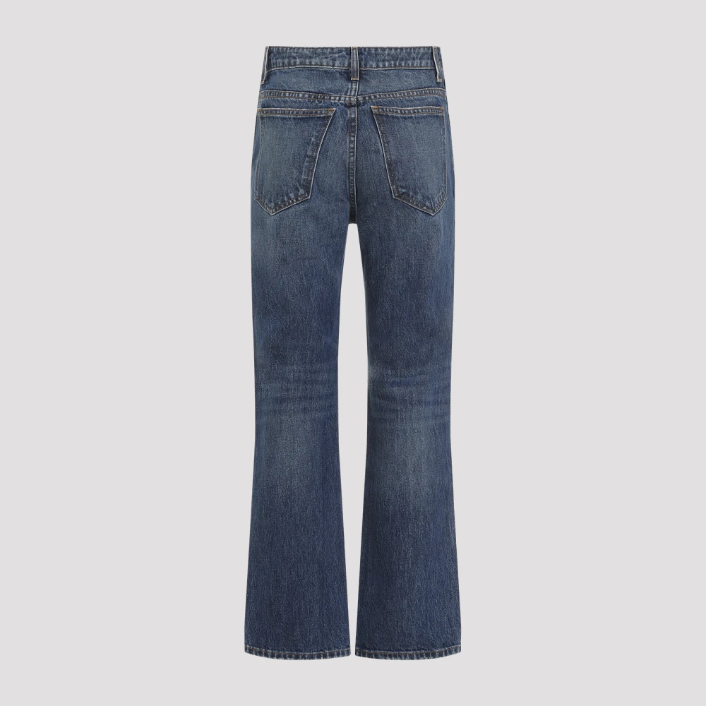 Khaite Blauwe Jeans voor Vrouwen Aw24 Blue Dames