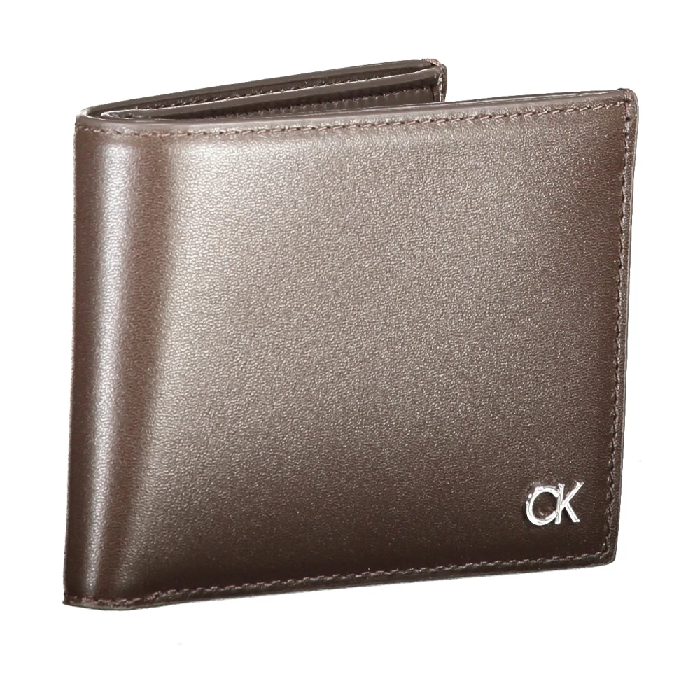 Calvin Klein Bruine Herenportemonnee met RFID-bescherming Brown Heren