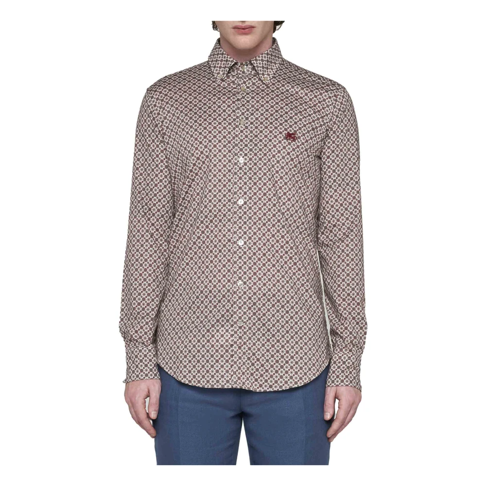 ETRO Stijlvolle Overhemden Multicolor Heren