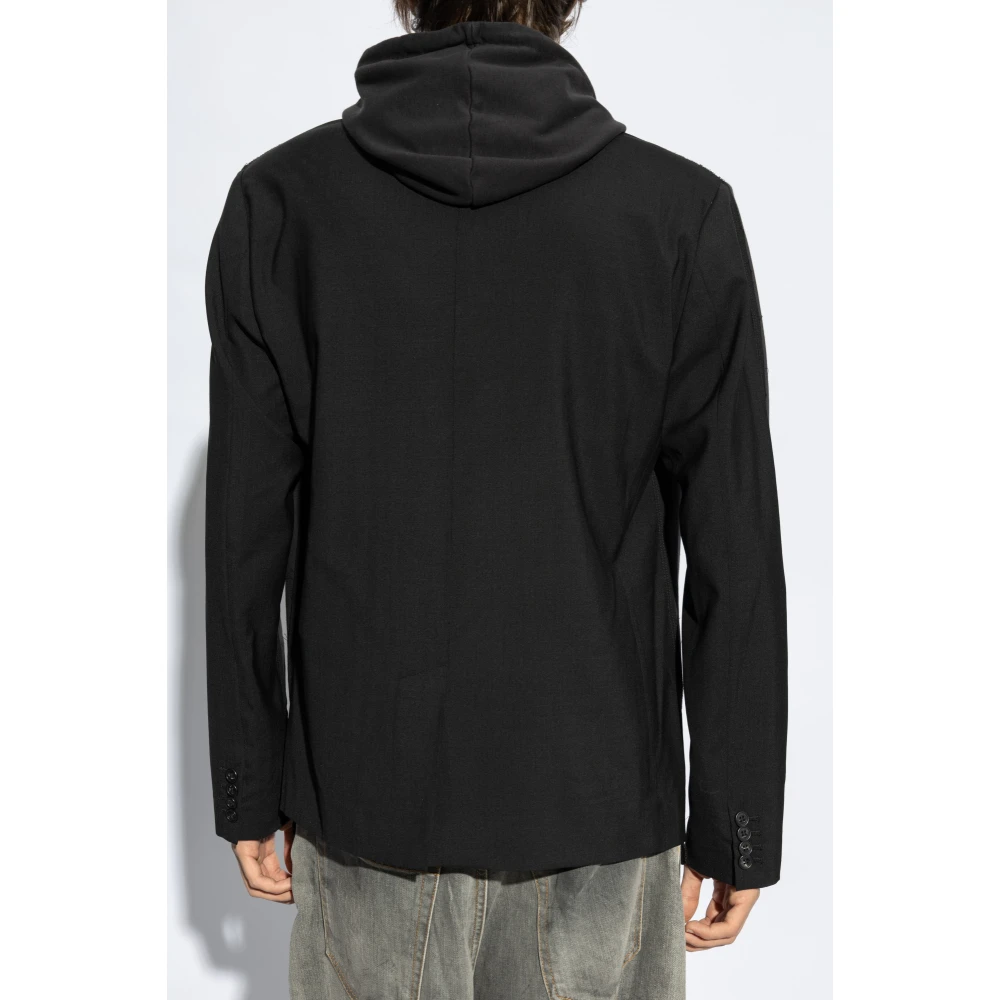 MM6 Maison Margiela Sweatshirt met Vintage Effect Black Heren