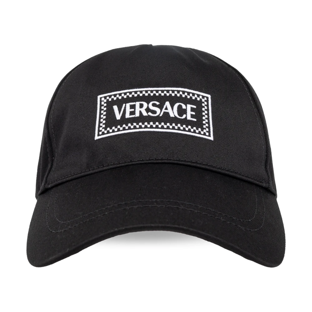 Versace Baseball Cap Black Heren