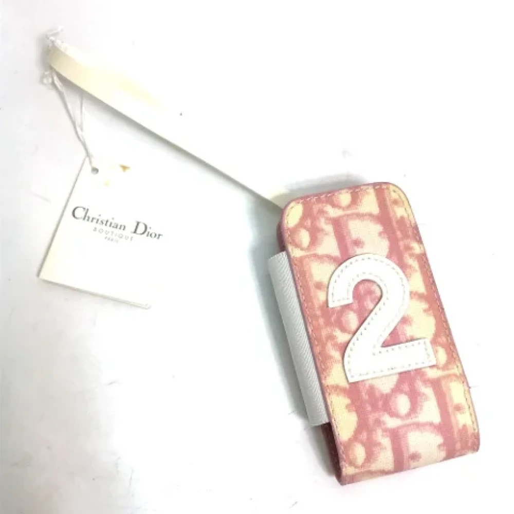 Dior Vintage Pre-owned Fabric home-office Pink Dames