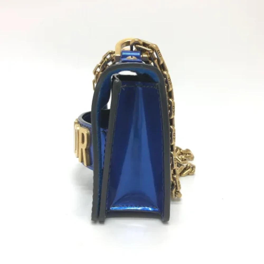 Dior Vintage Pre-owned Fabric dior-bags Blue Dames