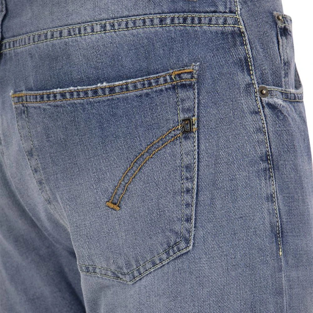 Dondup Wortel-fit jeans met lage taille Blue Heren