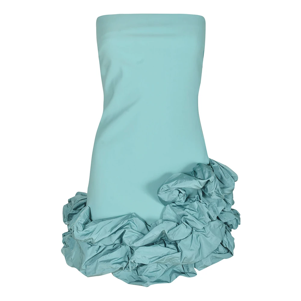 Chiara Boni Elegante Petite Robe Jurken Blue Dames