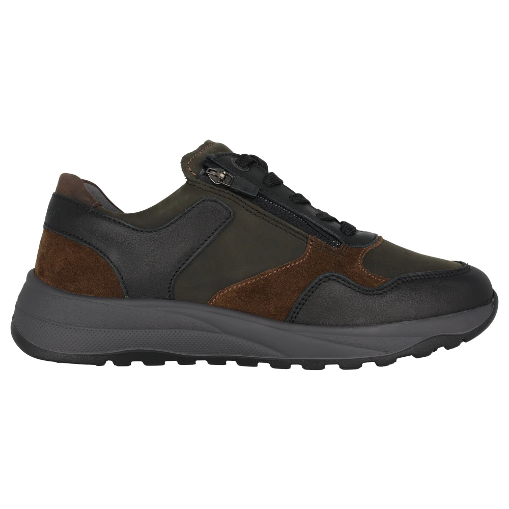 Waldläufer Comfortabele Heren Sneaker – Heren Schoenen Bruin