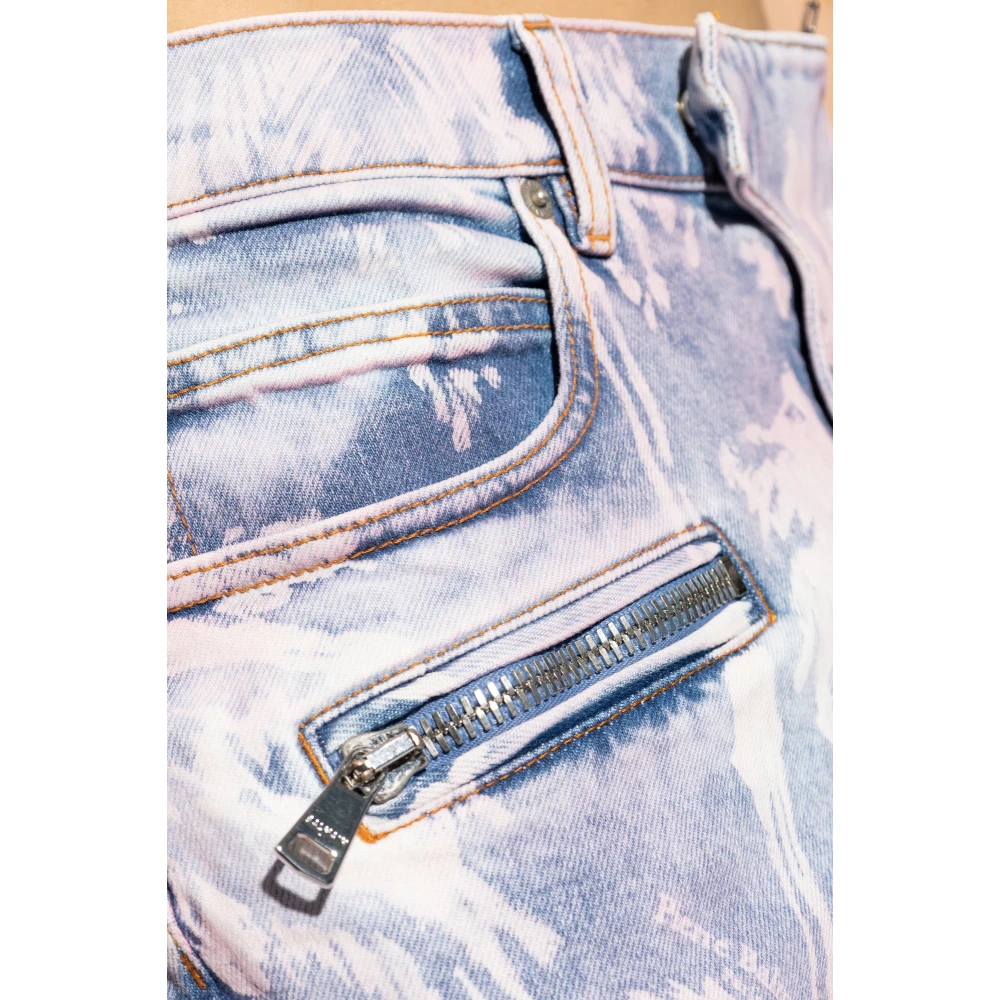 Balmain Jeans in slimme stijl Pink Heren
