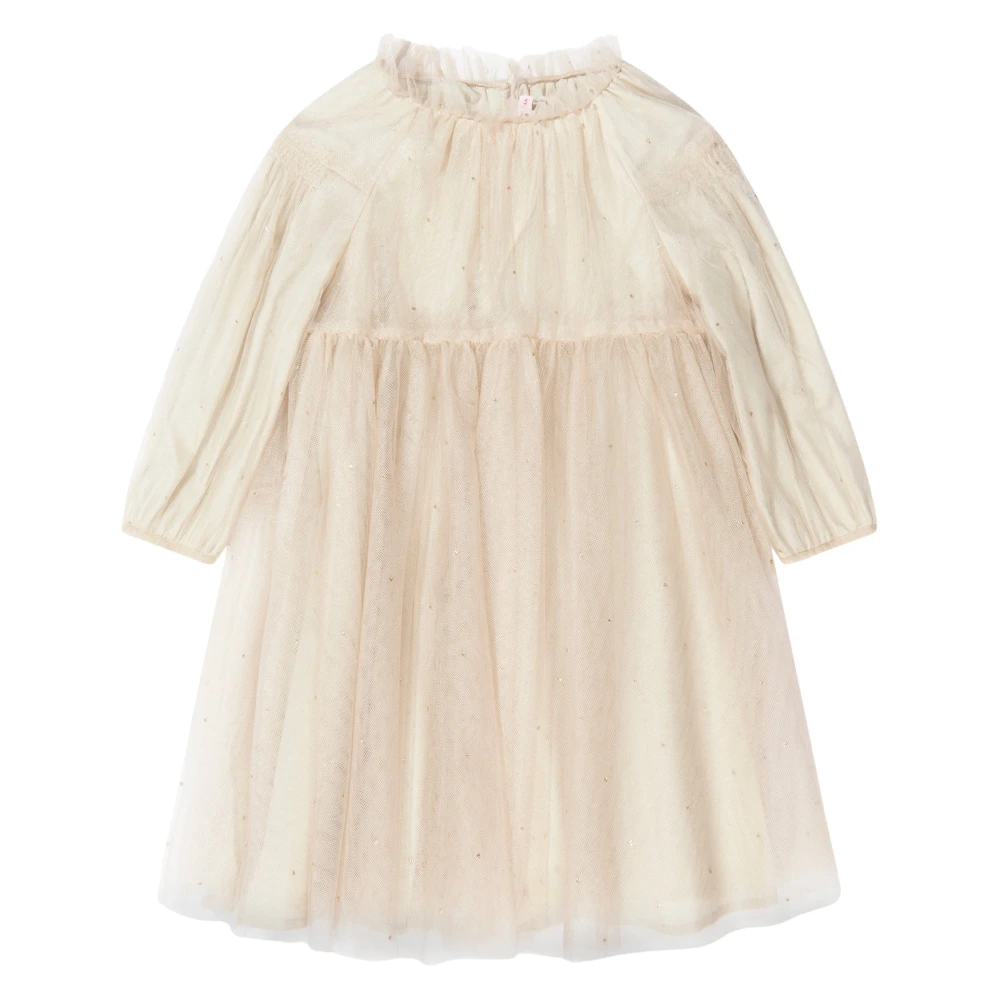 Bonpoint Girls Beige Dresses, 10 Y, Bluebell Dress In