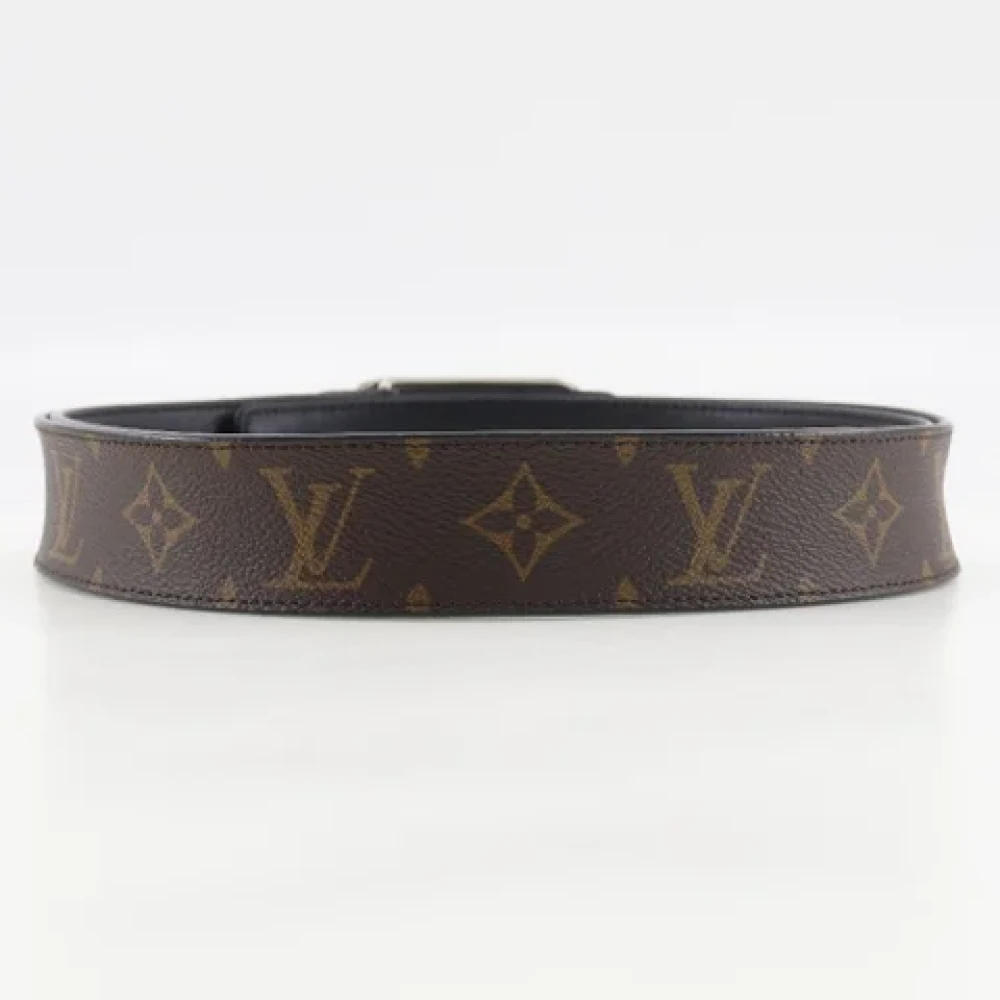 Louis Vuitton Vintage Pre-owned Leather belts Brown Dames