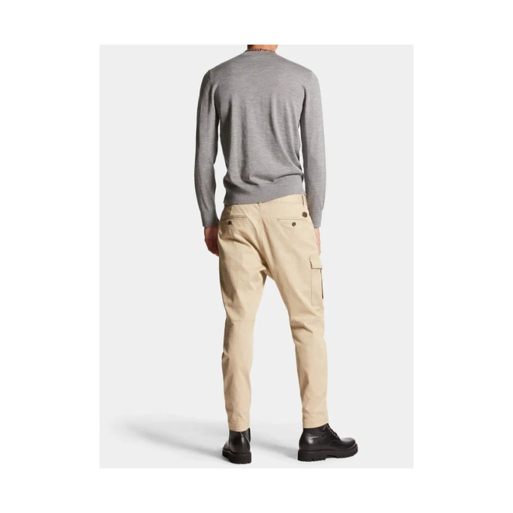 Dsquared2 Cargo Icon Broek Beige Heren