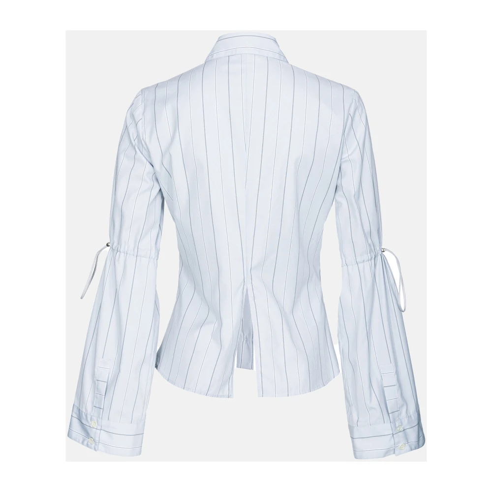 pinko Pope Line Poplin Overhemd White Dames