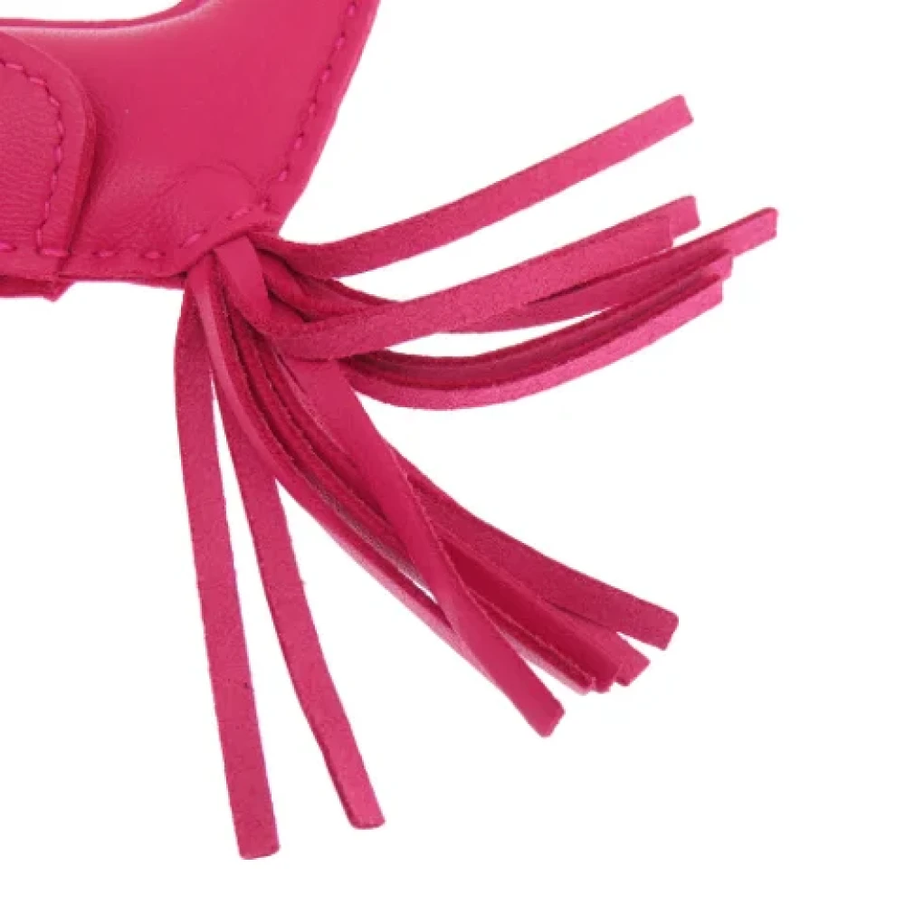 Hermès Vintage Pre-owned Fabric key-holders Pink Dames