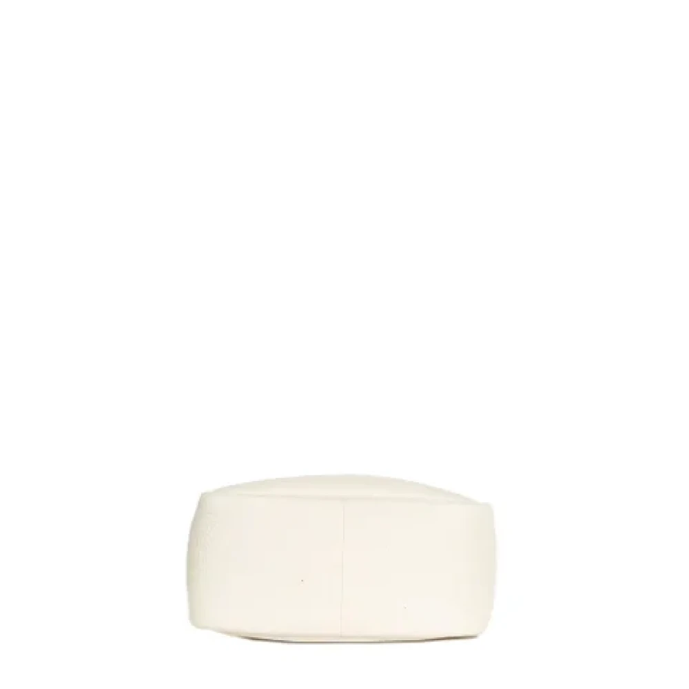 Prada Vintage Pre-owned Leather prada-bags White Dames