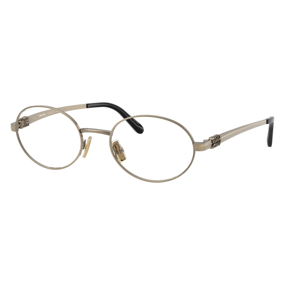 Miu Miu Unisex Yellow Glasses, 50 Mm, 0Mu 50Zv